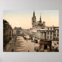 Castle Street, Aberdeen, Scotland Archival Print