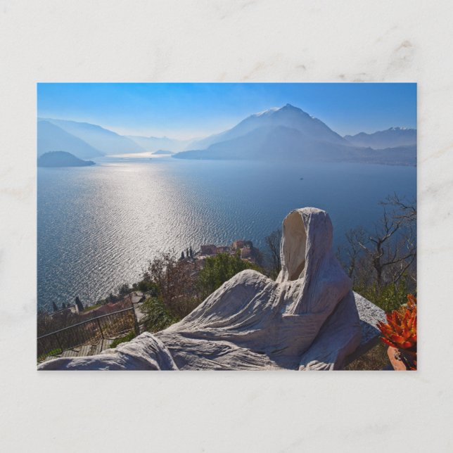 Castle Vezio - Varenna - Comer See, Italien Postkarte (Vorderseite)