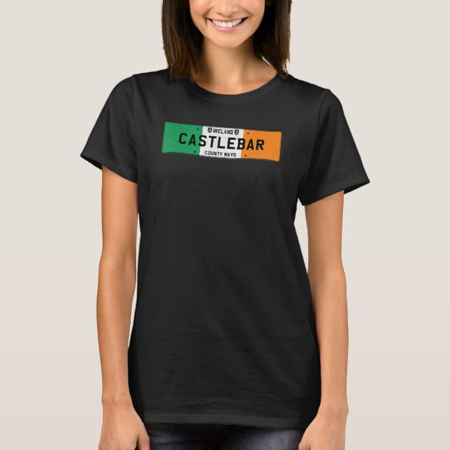 Castlebar Ireland T-Shirt (Vorderseite)