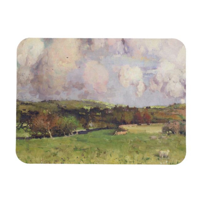 Castlefern, c.1890-95 (Öl auf Leinwand) Magnet (Horizontal)