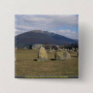 Castlerigg Steinkreis, nahe Keswick, See Distri Button