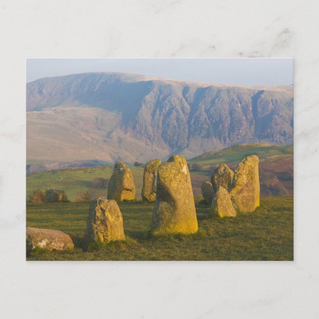 Castlerigg Stone Circle, Lake District, Cumbria, Postkarte (Vorderseite)