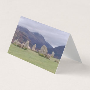 Castlerigg Stone Weihnachtskarte