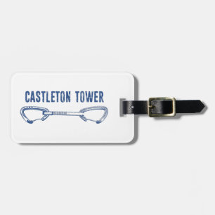 Castleton Tower Klettern Gepäckanhänger