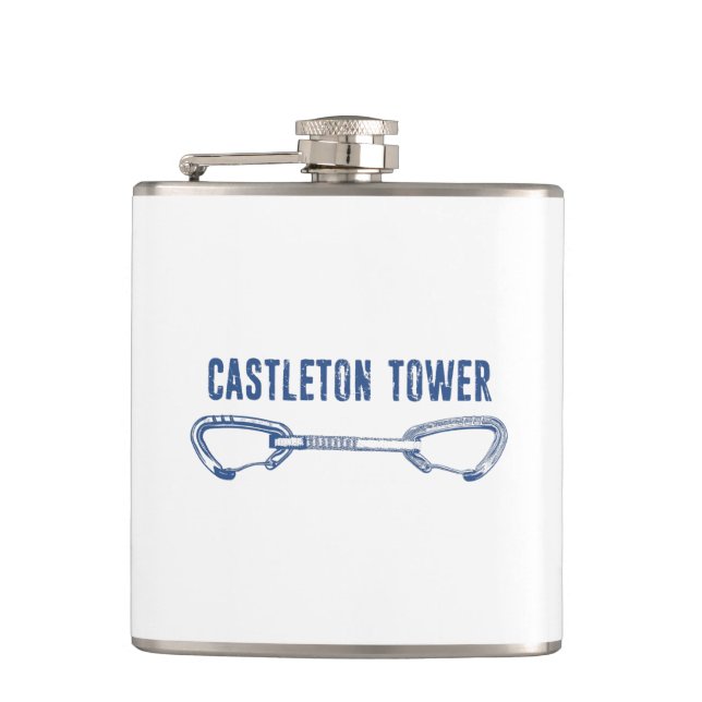 Castleton Tower Kletterzug Flachmann (Vorderseite)