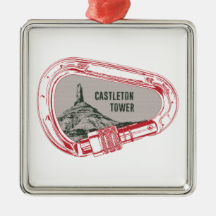 Castleton Tower Ornament Aus Metall
