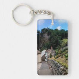 Castleton und die Klippen Schlüsselanhänger