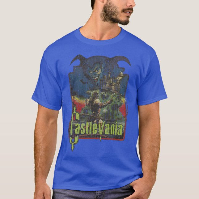 Castlevania 1986 funny T-Shirt (Vorderseite)