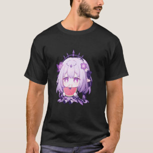 Castorice Chibi Dan Heng Marth 7. HSR Gacha Spiele T-Shirt