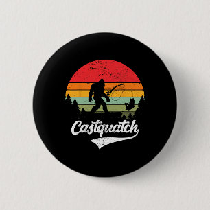 Castquatch Lustig Byss Fischer Angeln Meme Button