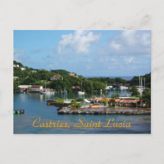 Castries, Saint Lucia Postkarte