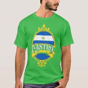 Castro Family Nicaragua Flag T-Shirt