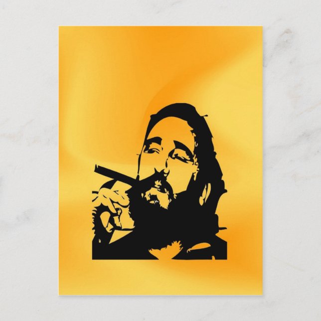 Castro Fidel-Kubanrevolution Postkarte (Vorderseite)