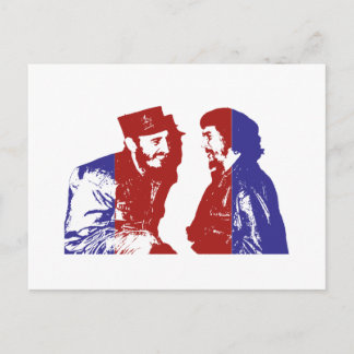 Castro und Che Postkarte