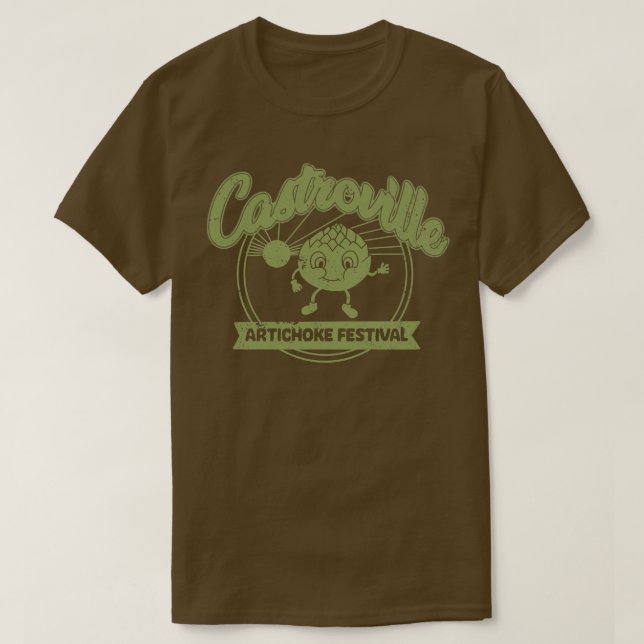 Castroville Artichoke Festival 1959 TShirt 1 (Design vorne)