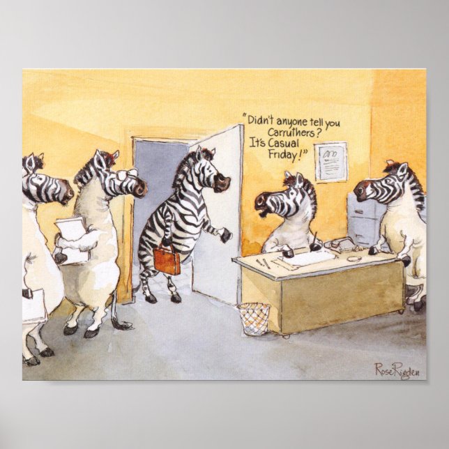 Casual friday poster (Vorne)