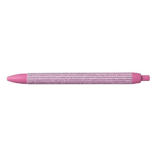 Casual Pink Corduroy Stripe Pattern Kugelschreiber