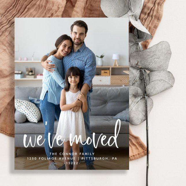 Casual Script | Ankündigung zum Umschalten von Fot Postkarte (Von Creator hochgeladen)