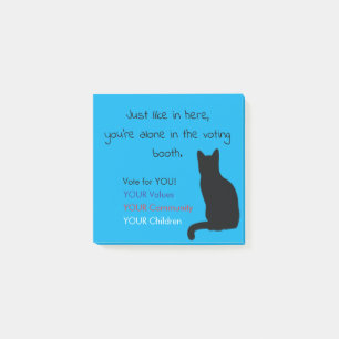 Cat2_Blue Post-it Klebezettel