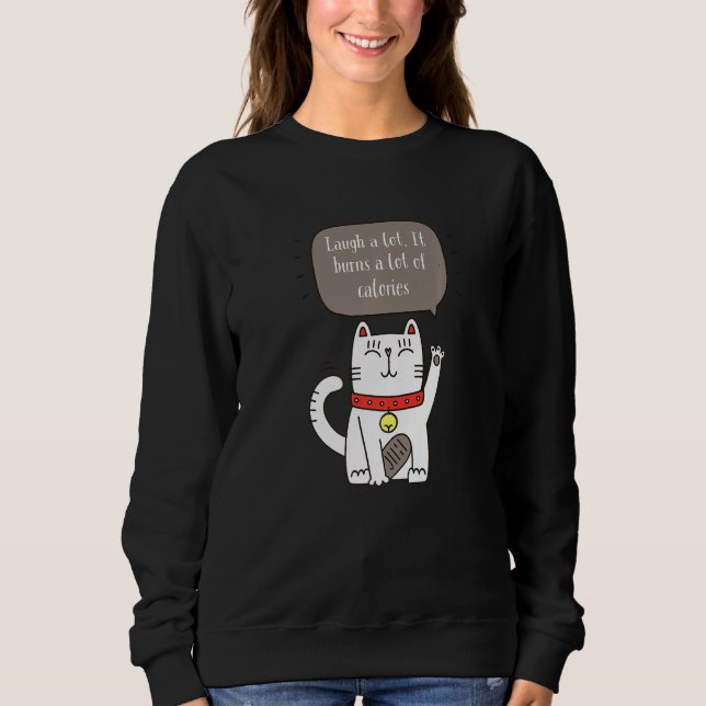 Cat  1 sweatshirt (Vorderseite)