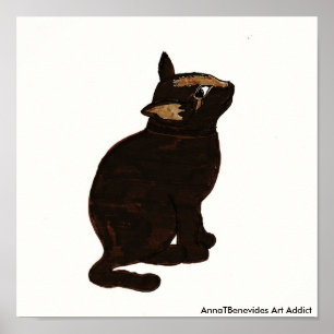 Cat#3, AnnaTBenevides Kunst-Süchtiger Poster