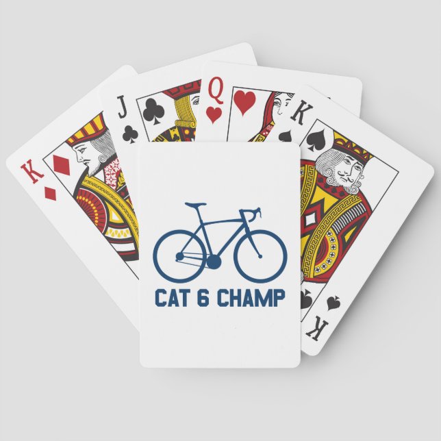 CAT 6 Champ Spielkarten (Rückseite)