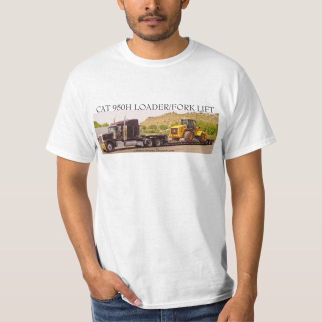 CAT 950H LOADER/FORKLIFT T-Shirt (Vorderseite)