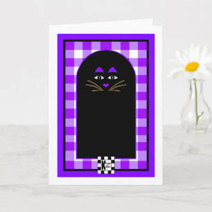 Cat A Te Langue ? ! carte de voeux