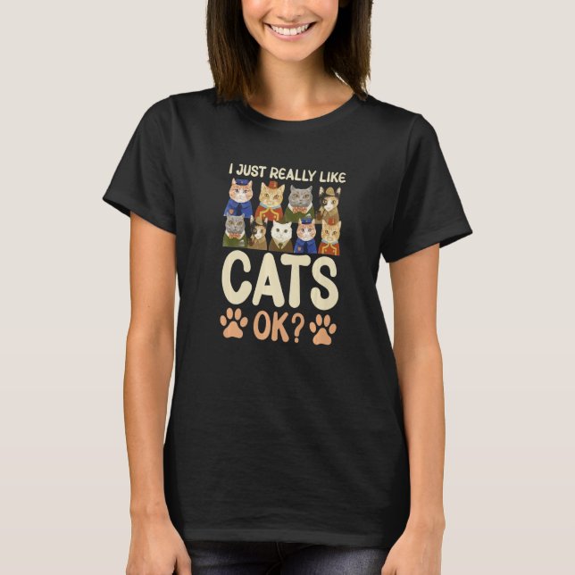 Cat  Accessories For Cat Owners  4 T-Shirt (Vorderseite)