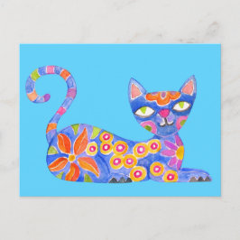 Cat Alebrije Postcard Postkarte