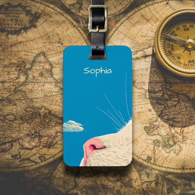 Cat and Cloud Gepäckanhänger (Von Creator hochgeladen)