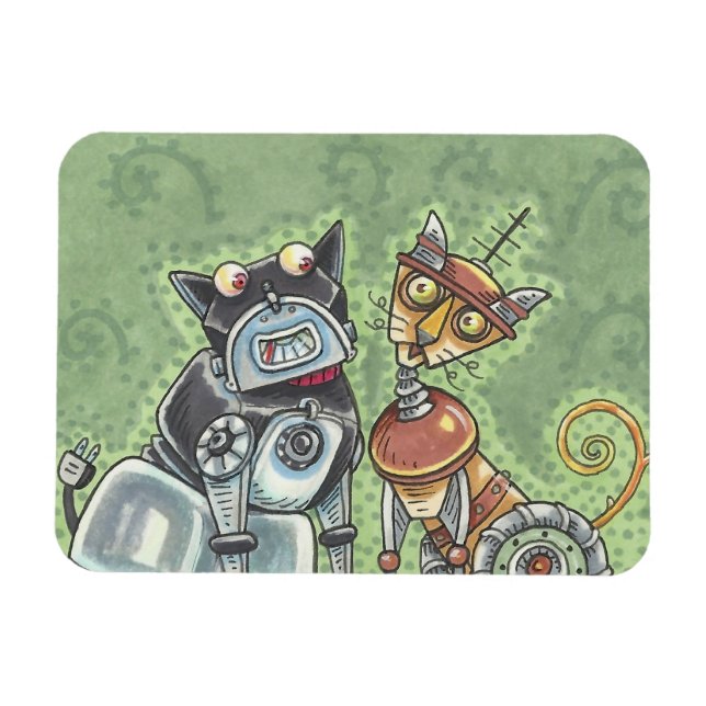 Cat and Dog Robots MAGNET *Anpassen (Horizontal)