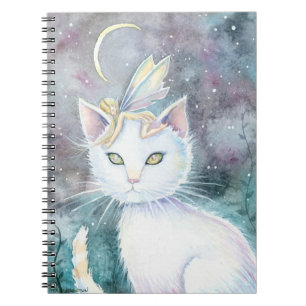Cat and Fairy Notebook Notizblock