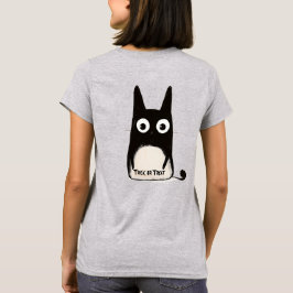 Cat and Halloween T-Shirt