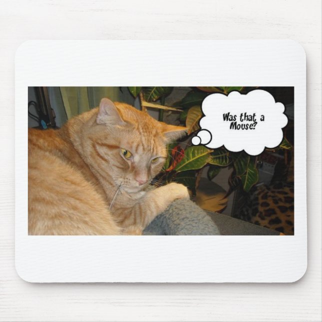 Cat and Mouse Spaß Mousepad (Vorne)