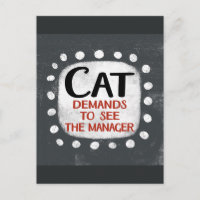 Cat-Anforderungen zum Anzeigen von Manager-Postkar