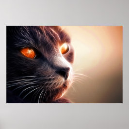 Cat Animal Foto Nature Wall Poster
