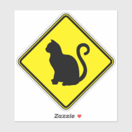 Cat Art Cat Clipart Cat Image Silhouette Warni Aufkleber