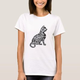 CAT ART DRAWING HANDMADE T-Shirt