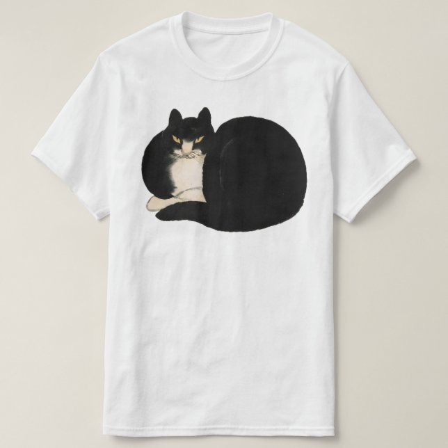 Cat Art Graphic T-Shirt (Design vorne)