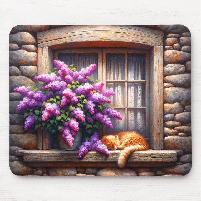 Cat Art Mousepad (Vorne)