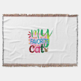 Cat Art My Lieblings Cat Decke