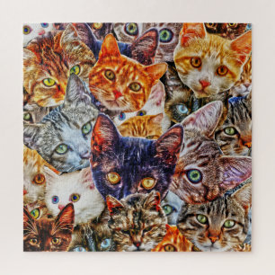 Cat Art Pattern