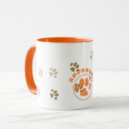 Cat Art Siegel der Genehmigung Tasse