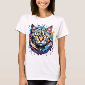 Cat Art. T-Shirt