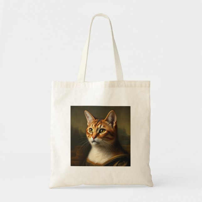 Cat Art Tasche Monte Lisa Starry Night (Vorne)
