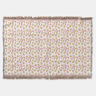 Cat Artwork Niedliche Katze Valentine Decke