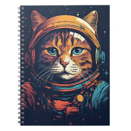 Cat Astronaut Notizblock