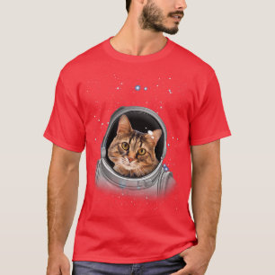 Cat Astronaut Space Astronomie Kinder Astronautenk T-Shirt