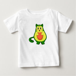 Cat Avocado Baby T-shirt
